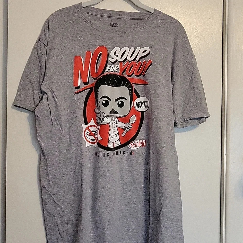 Men's "No Soup for You!" Seinfeld T-shirt , Size XL - Picture 6 of 6